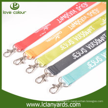Polyester custom nice blank lanyard for sublimation
